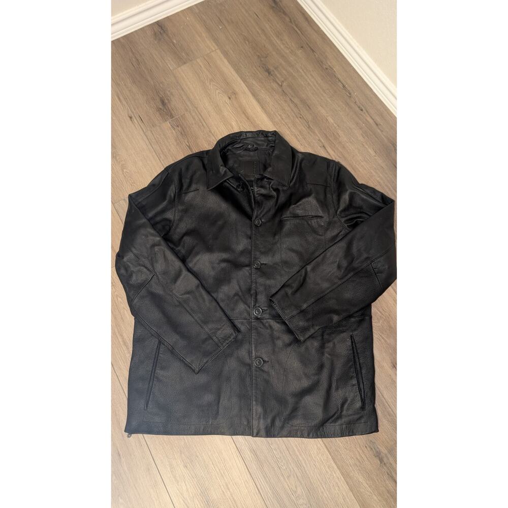 Robert Comstock Vertical Goat Skin Coat
